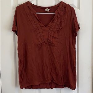 Short sleeve Rust Dolan top